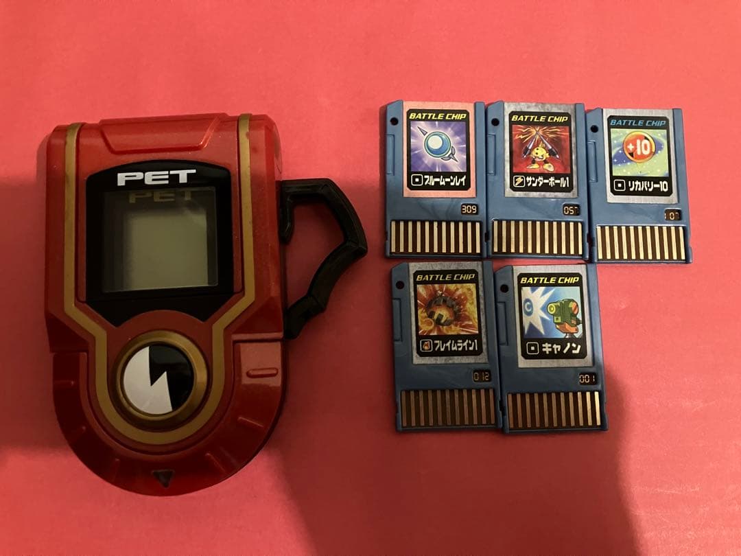 【動作未確認】ロックマンエグゼ アドバンスドペット 炎山カラー