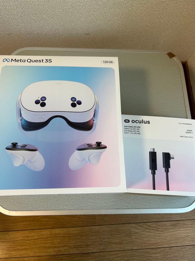 メタクエスト3s(128GB)+ リンクケーブル