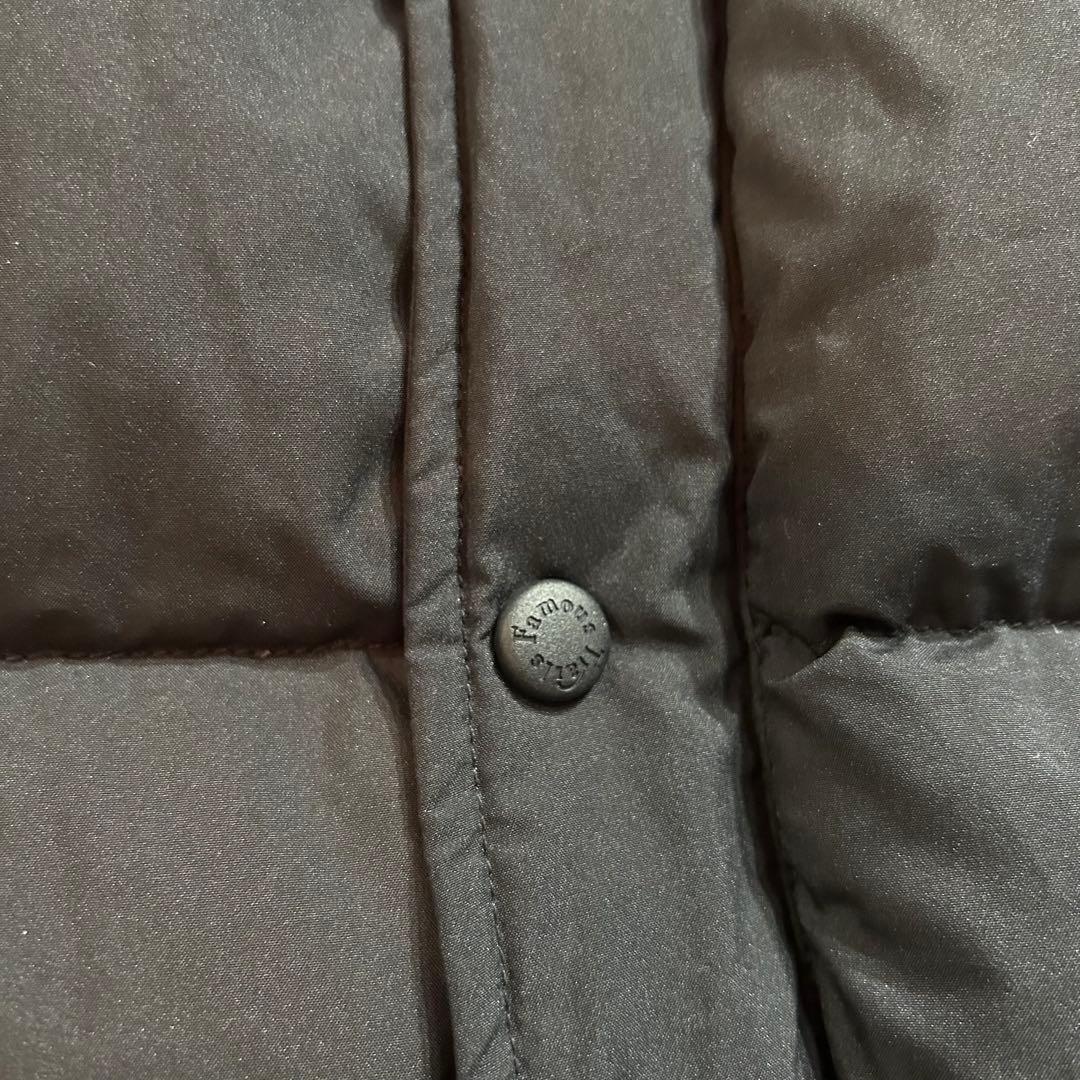 【定価50000】ベンチコートロング　ダウン80% 男女兼用 Ｍブラック