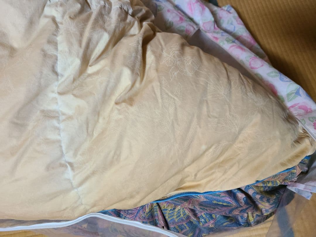 羽毛掛け布団ダブル　ダウン95％羽毛掛け布団ダブル