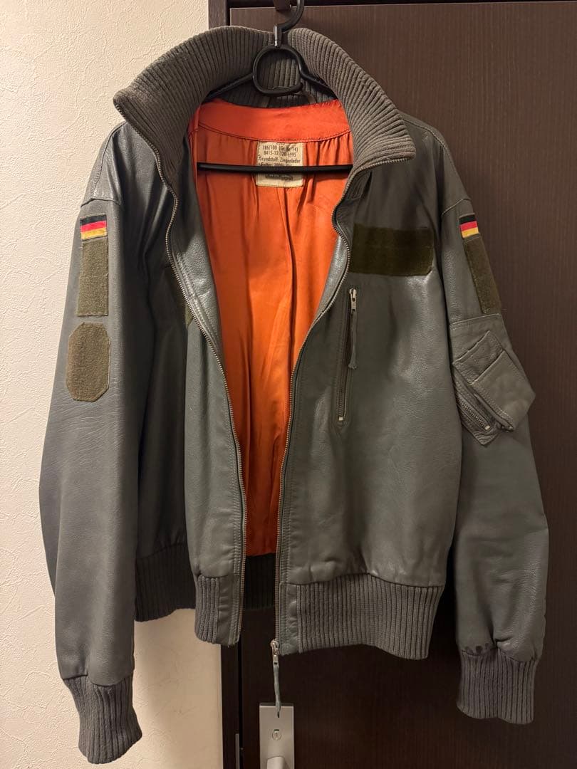 ドイツ軍レザージャケット00s軍実物