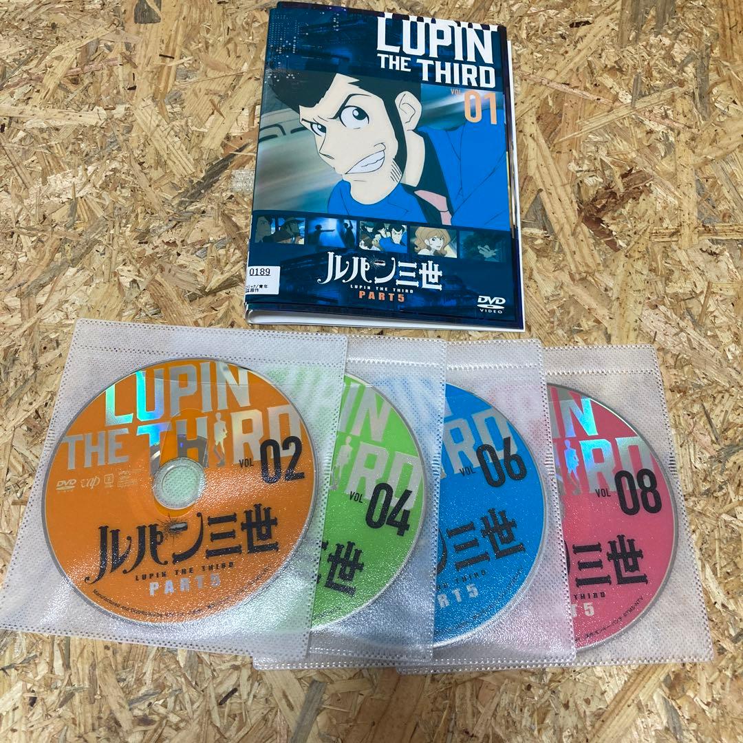 全24巻 ルパン三世 PART4・5・6 DVD レンタル落ち