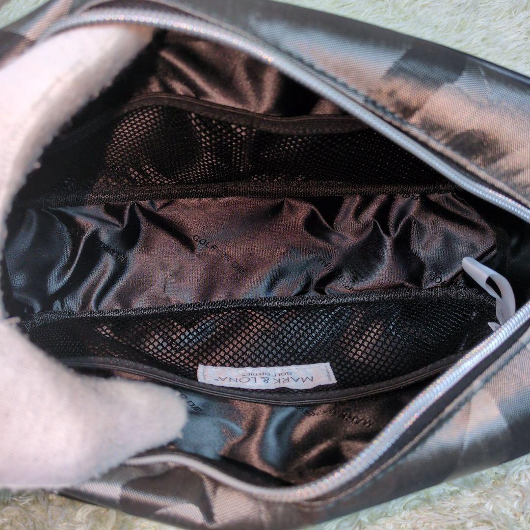 美品✨ マークアンドロナ カートバッグ カモフラ スカル ナイロン ブラック