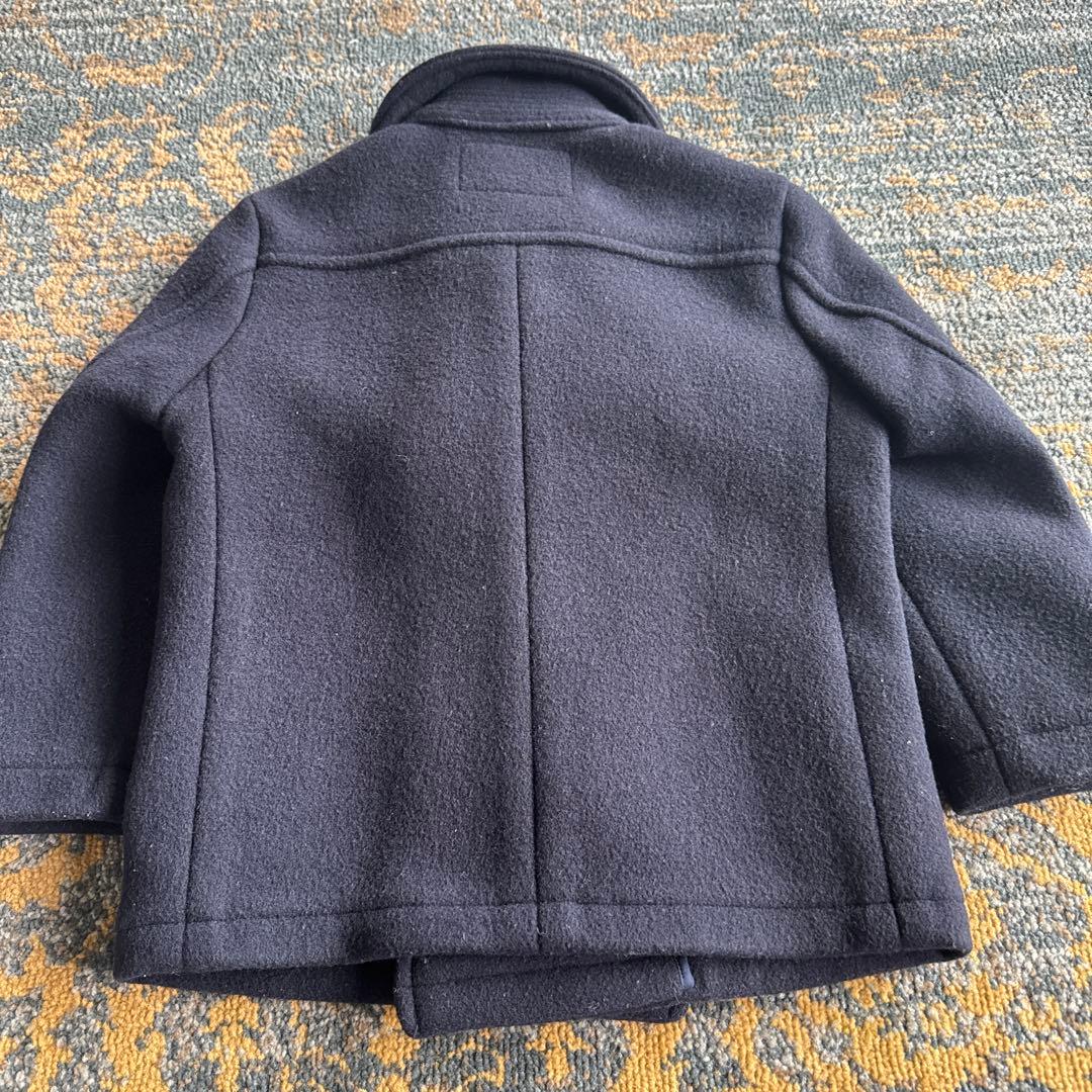 【美品、familiar 】ウールコート ネイビー110 お受験　フォーマル