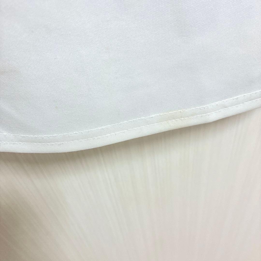 angelR XS ホワイト キャバドレス タイト 長袖 ホルターネック