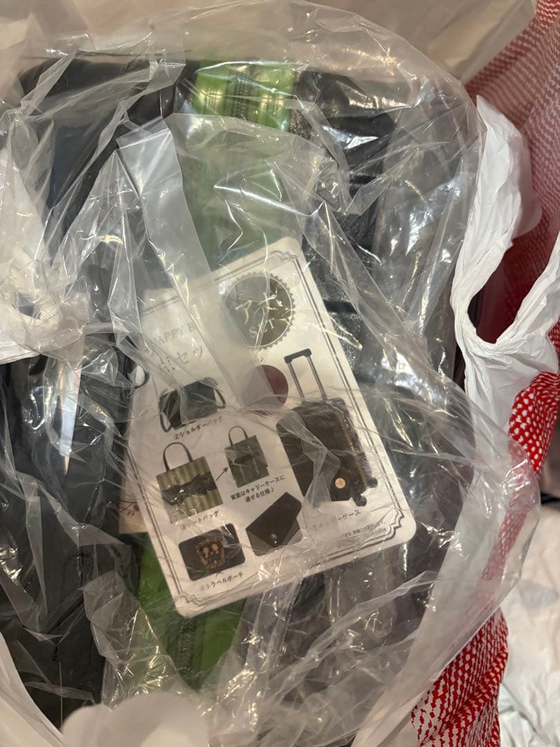 しまむら　ちはるさんコラボ　キャリーケース他5点セット　アナ雪　ハッピーバッグ