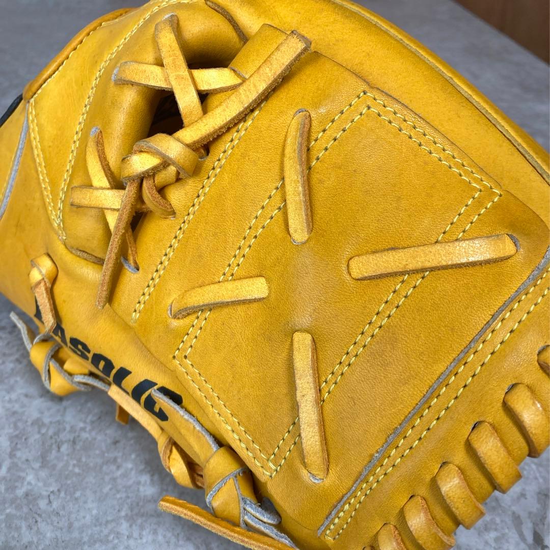 ミズノ 青ビュー 一般 大人用 硬式 内野 野球 グローブ 状態良好としてはレア