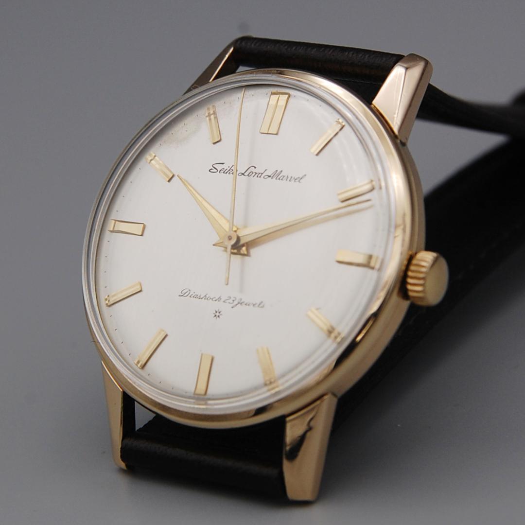 【OH済み】セイコー ロードマーベル 手巻時計 15023E SD アンティーク