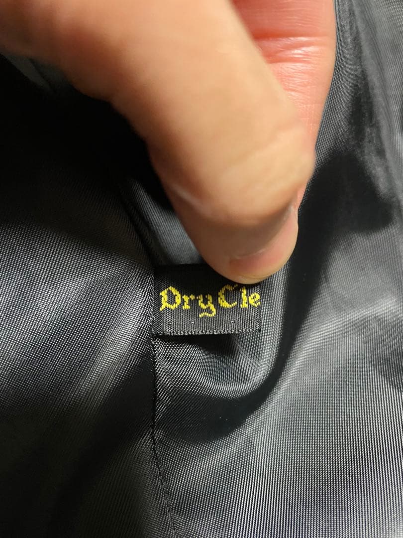 LAUREN Ralph Lauren メンズ ダブルチェスターコート 黒