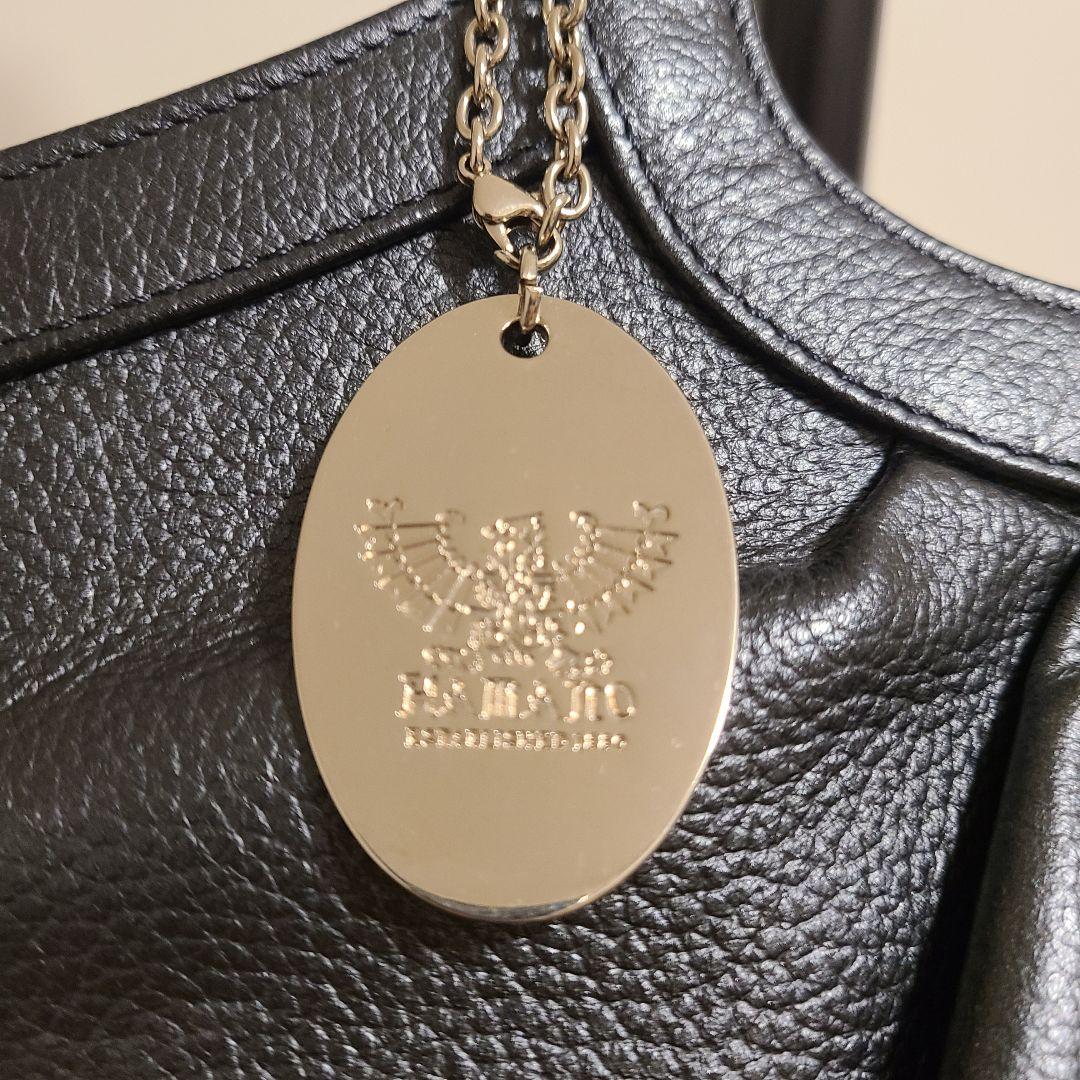 akiko　 HAMANO 濱野皮革工藝 上質レザー ギャザートート 美品