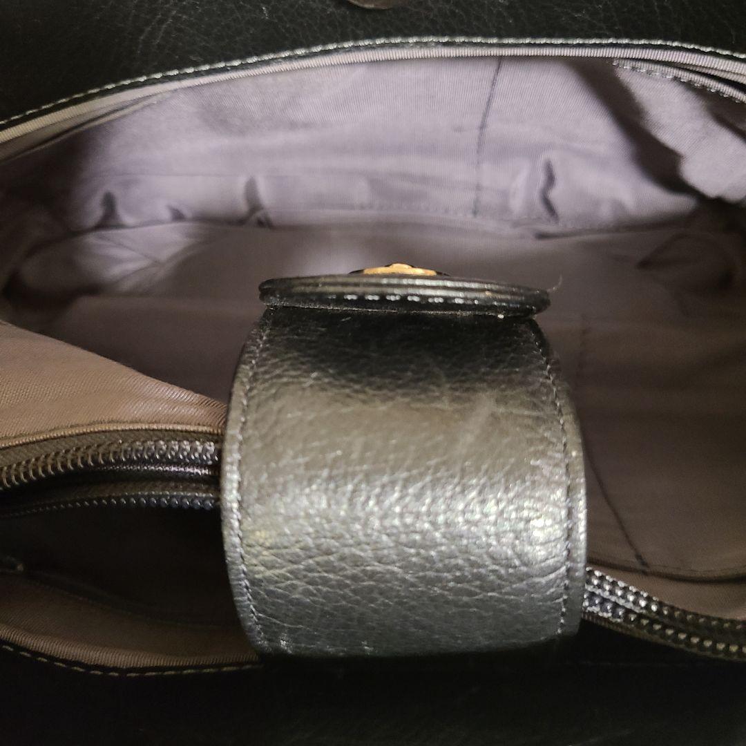 akiko　 HAMANO 濱野皮革工藝 上質レザー ギャザートート 美品