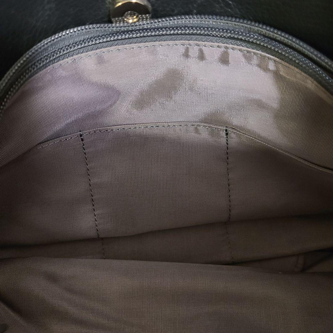 akiko　 HAMANO 濱野皮革工藝 上質レザー ギャザートート 美品