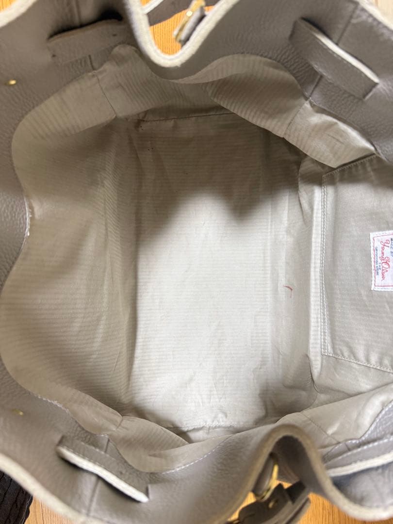 IENA イエナ ヤングアンドオルセン グレージュ 大きめトート