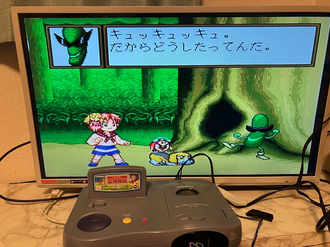 カシオ ルーピー CASIO LOOPY 本体 ソフトSV-100