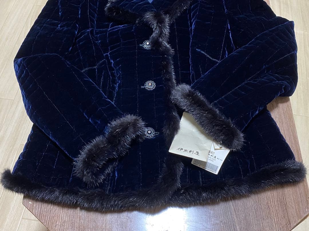 伊太利屋 テイラードジャケット 新品未使用タグ付 濃紺 サイズL 11号