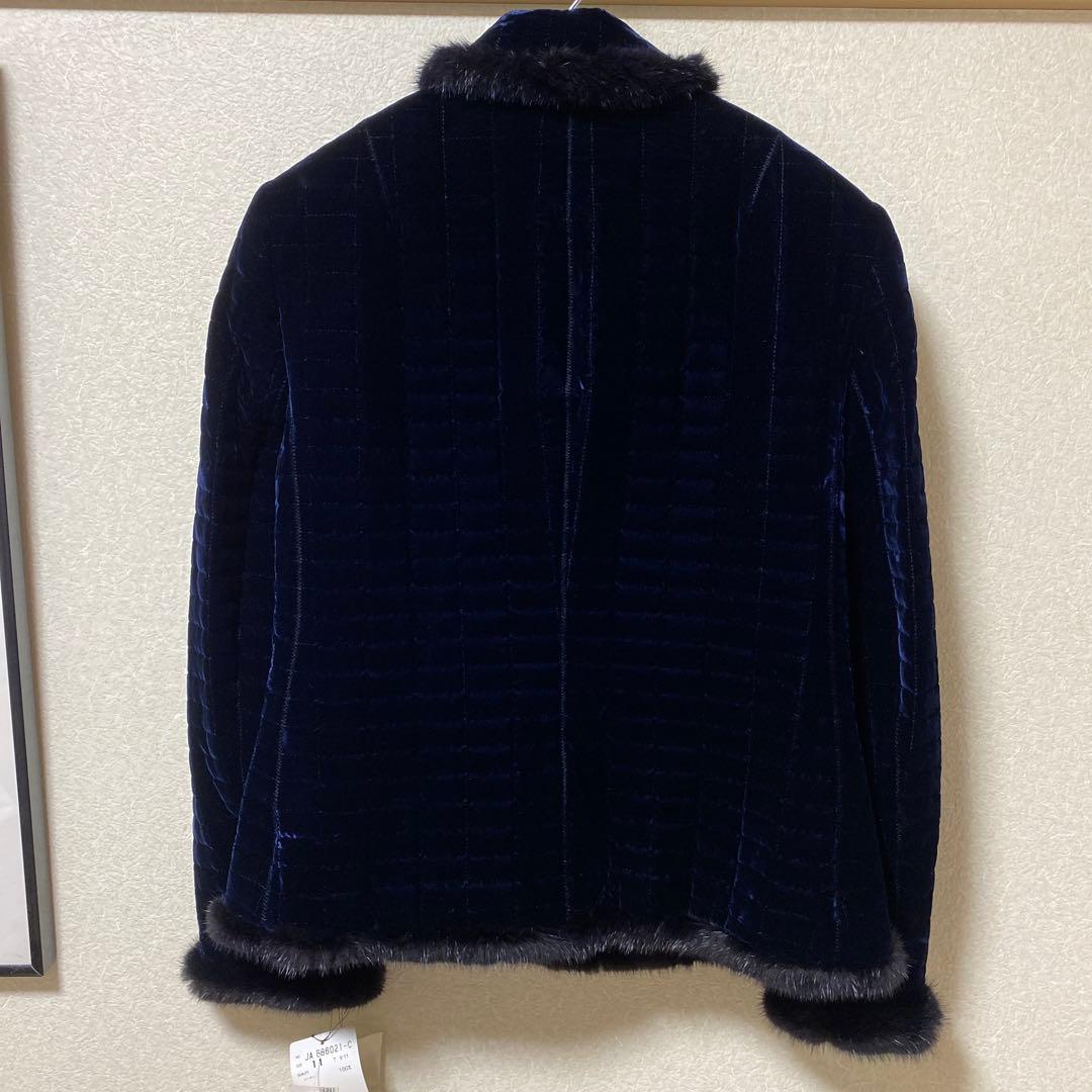 伊太利屋 テイラードジャケット 新品未使用タグ付 濃紺 サイズL 11号