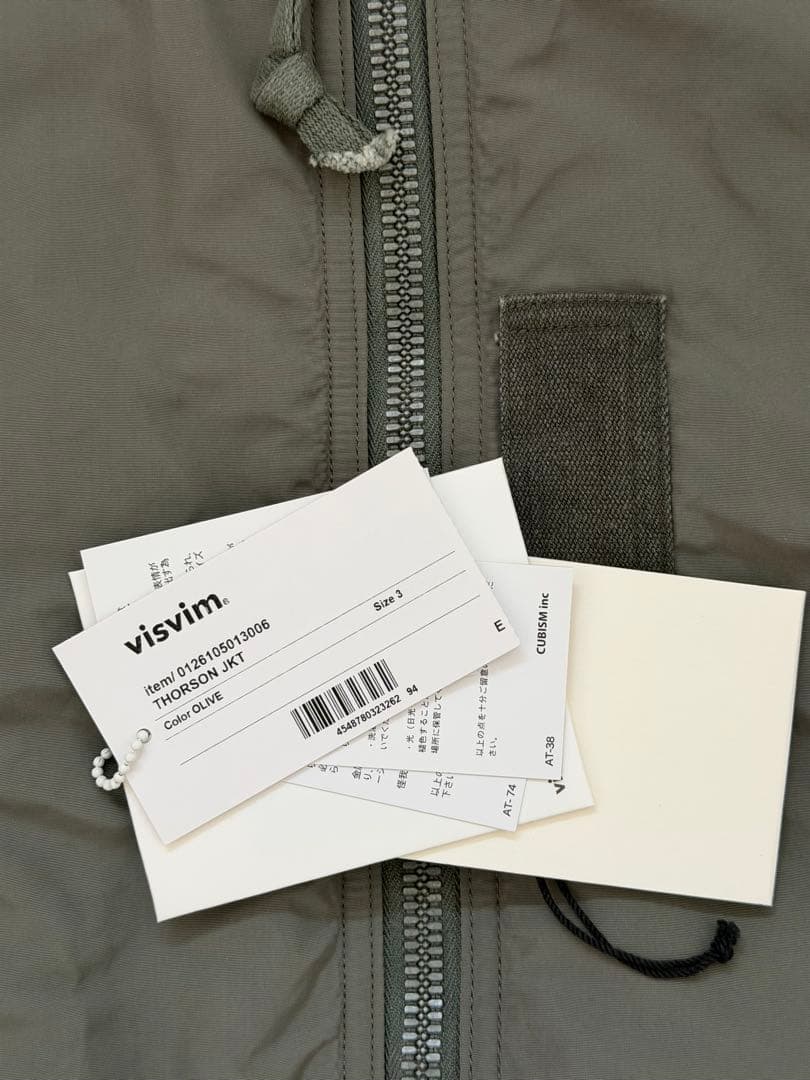 ジャケット・アウター visvim 26SS THORSON JKT size3