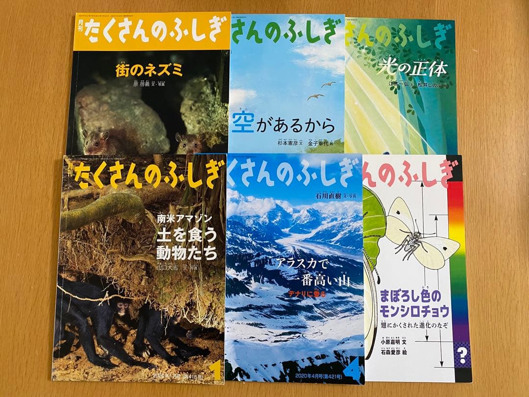 たくさんのふしぎ 42冊　2021年4月〜2024年3月ほか