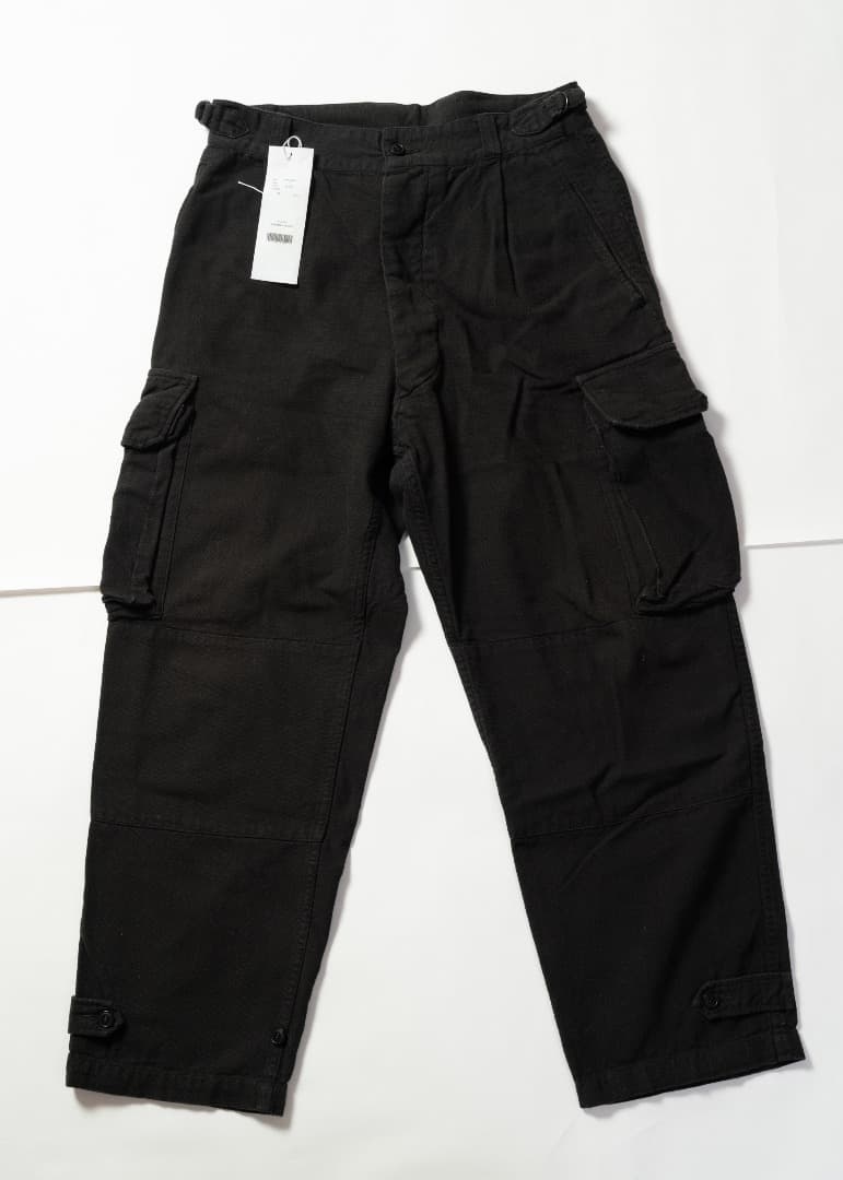 Comoli ブラック 6Pパンツ サイズ1 V01-03012