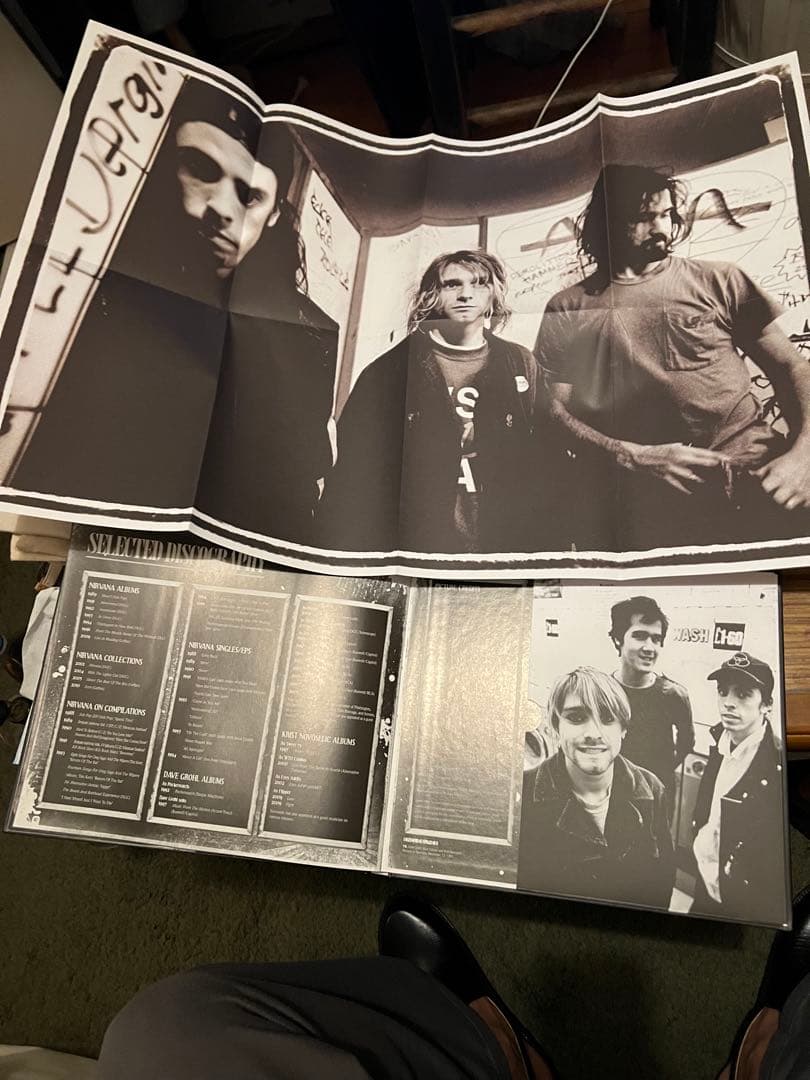 ニルバーナ　伝説の軌跡　treasure of nirvana 大型本