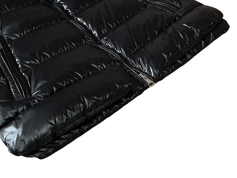 専用　AWAKE モンクレール ジーニアス ビッグ ロゴ ダウン ベスト 黒 L