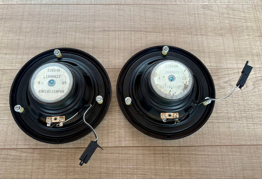 ローバーミニ 純正カーオーディオ　Panasonic デッキ＋スピーカー