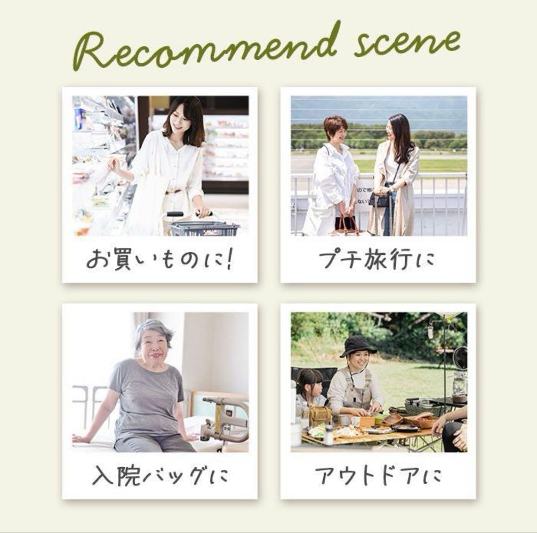 【新品未開封】オープンフロント前押し4輪カート　ネイビー