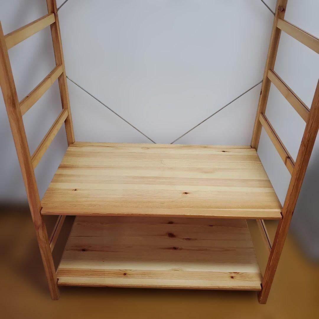 無印良品 パイン材ユニットシェルフ　ワードローブ