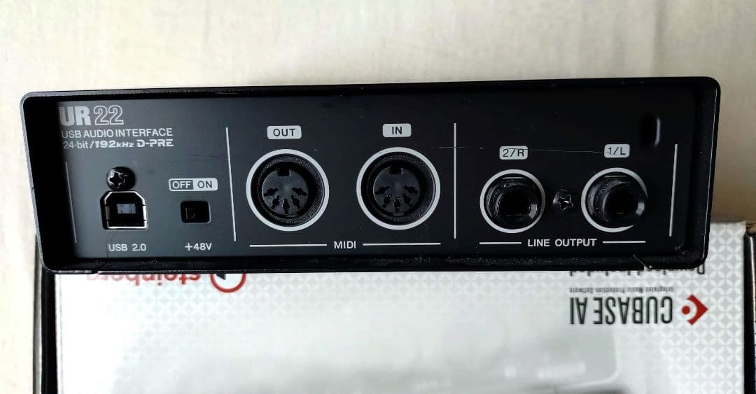 steinberg CUBASE AI UR22 オーディオインターフェース