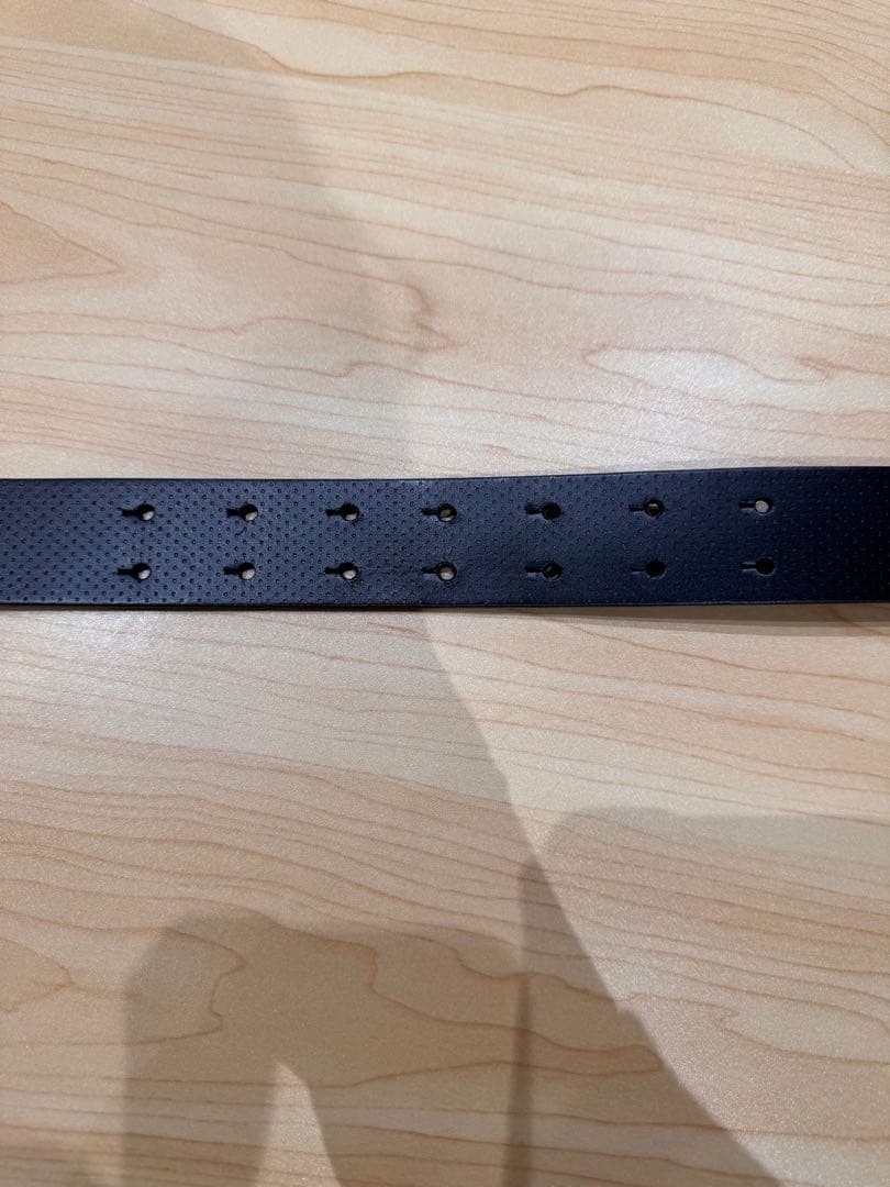 美USED ANEW GOLF メンズ パンチングレザーベルト アニューゴルフ