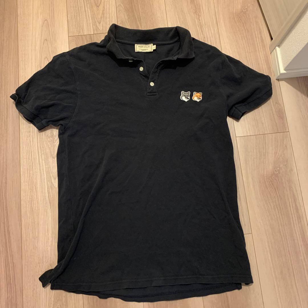 トップス maison kitsune double fox polo