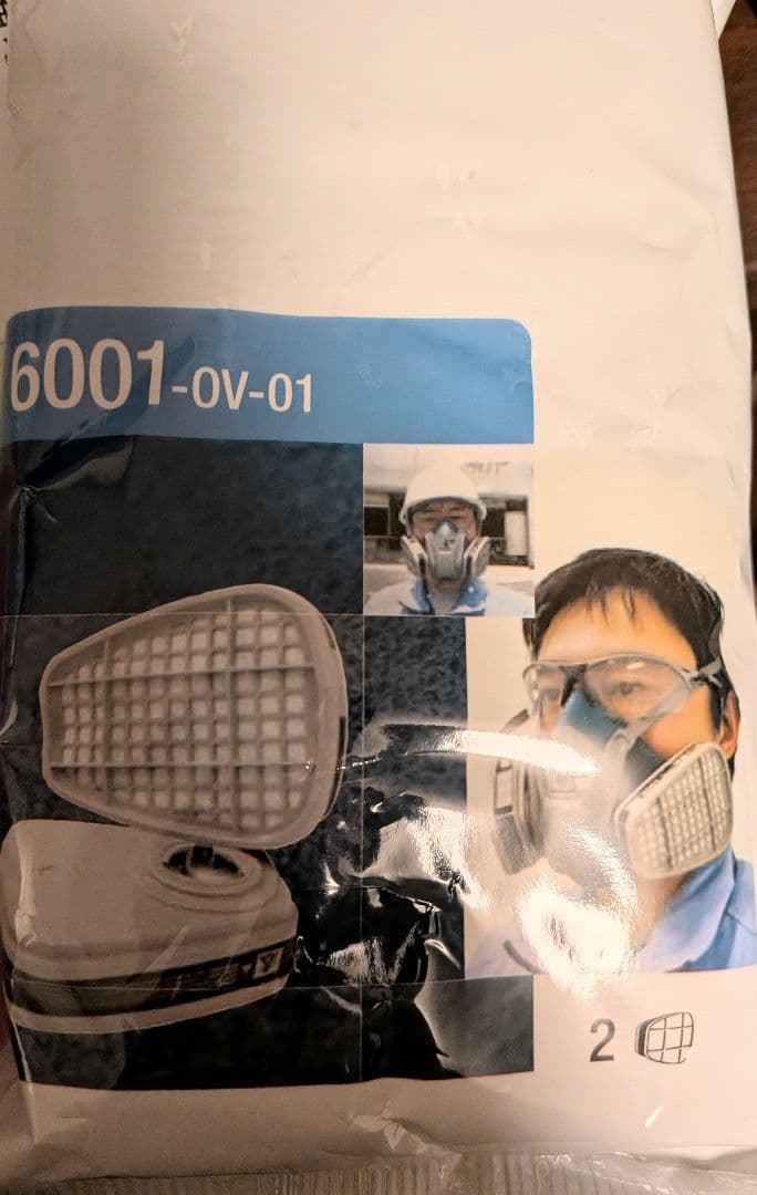 3M 防塵マスク 防毒マスク全面形面体 6000F Lサイズフィルター付属