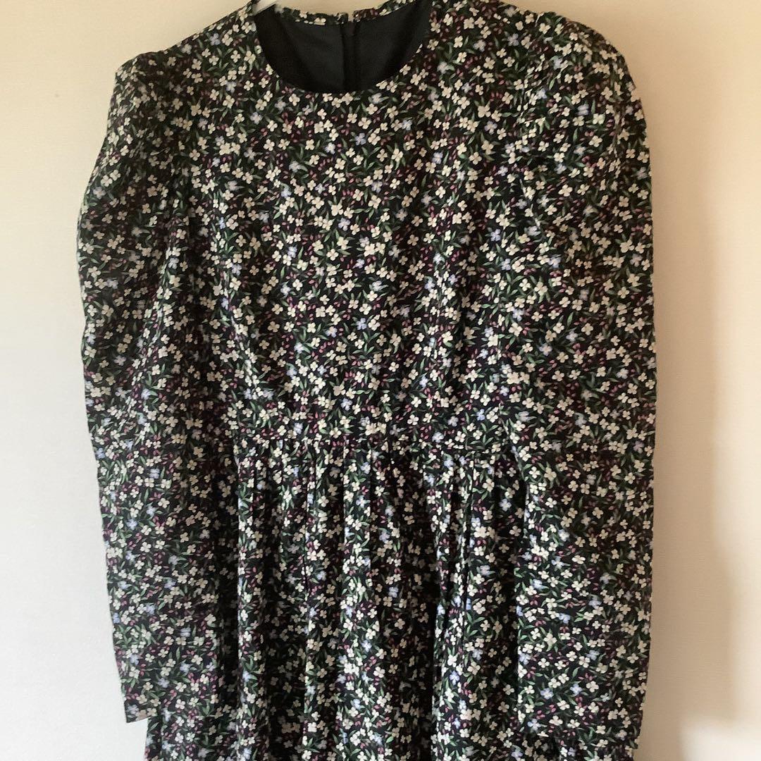 三連休セール♡OBLI パフスリーブワンピース　オブリ0サイズ