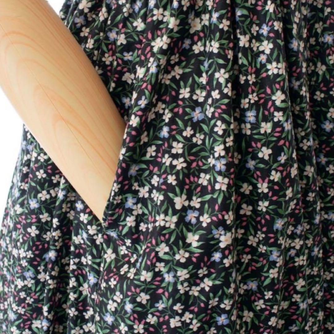 三連休セール♡OBLI パフスリーブワンピース　オブリ0サイズ