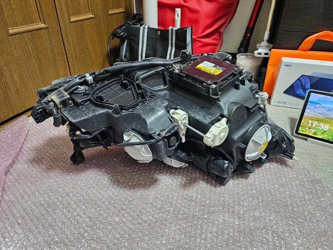 レクサスLs460前期ヘッドライト