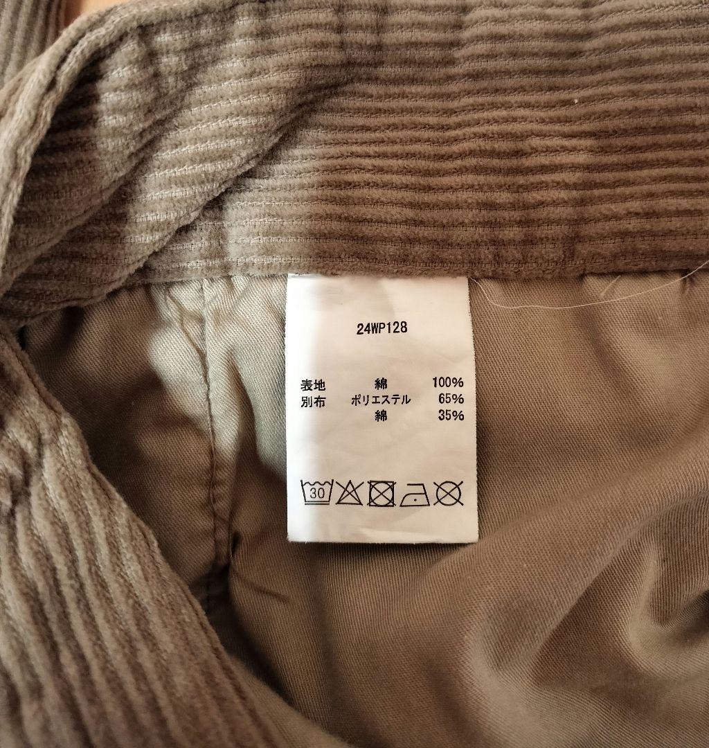 2本セット WAIPER.inc M-52 コーデュロイ テーパード ストレート