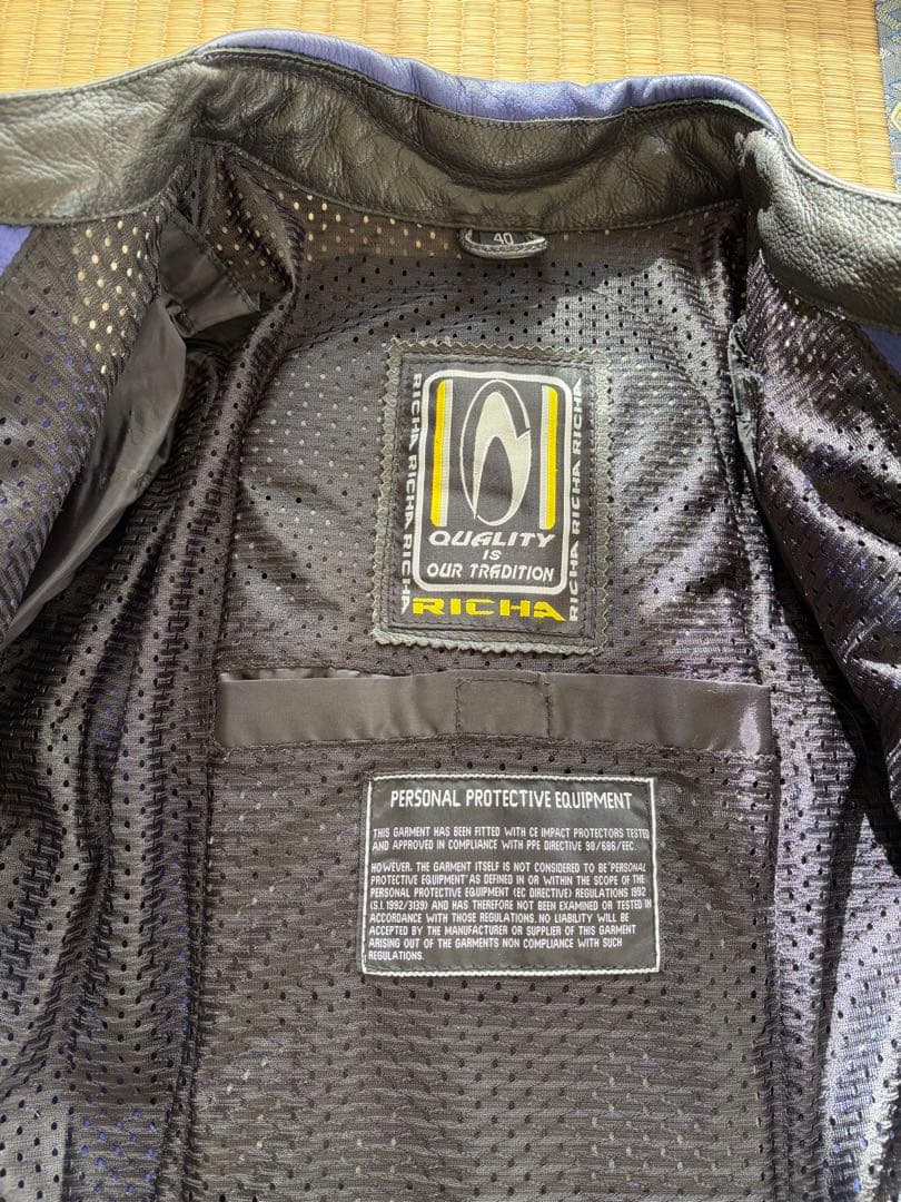 Richa レザー バイクジャケット