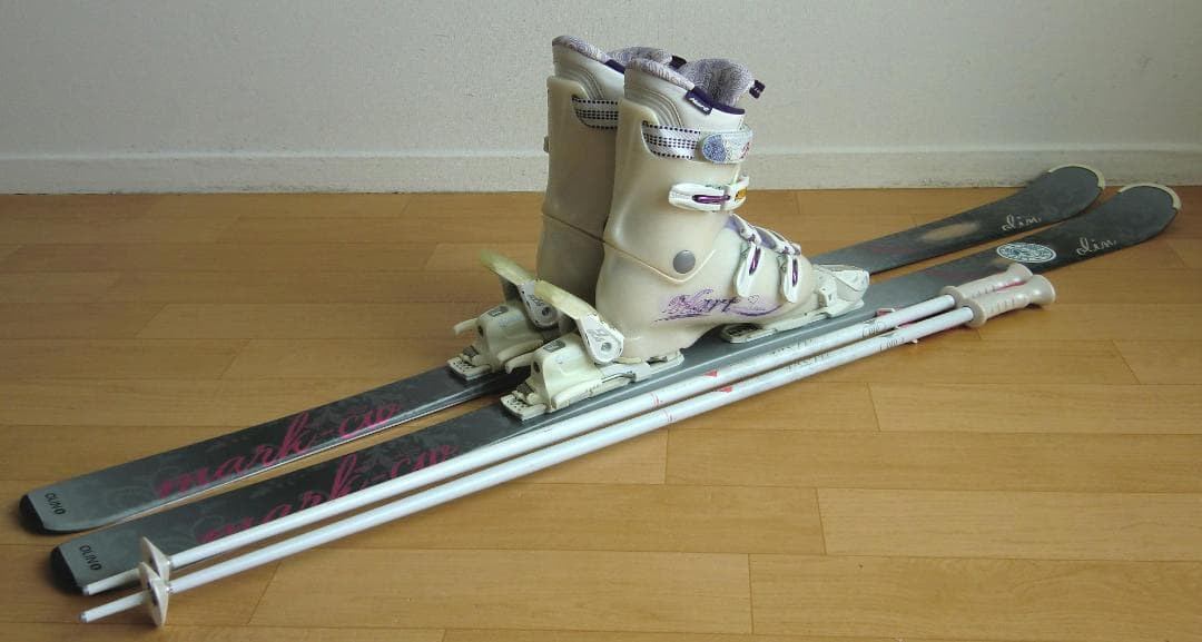 ■■送料無料■OLIN＋Hart■女性用スキーセット■150/25■メンテ付■■