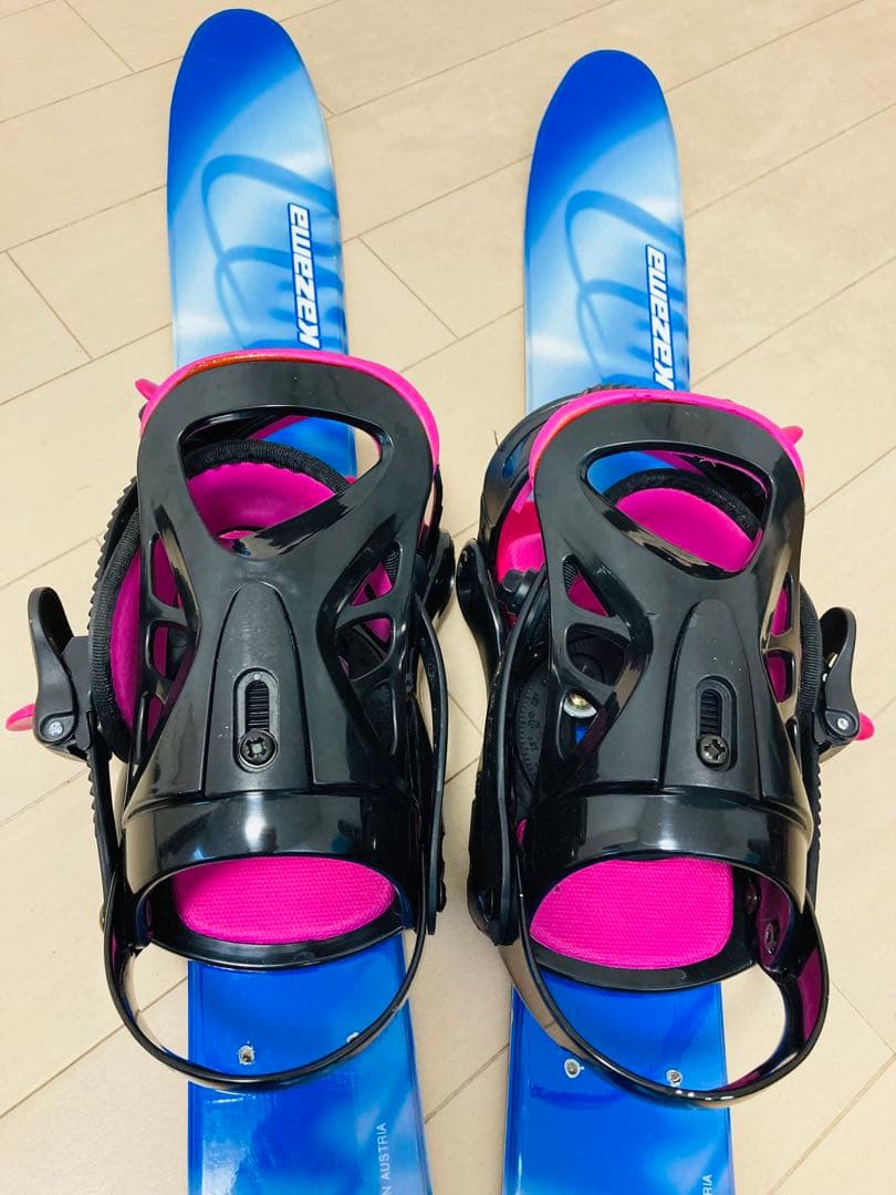 スキーボード　ショートスキー　ソフトブーツ対応スノーボードビンディング　24.5