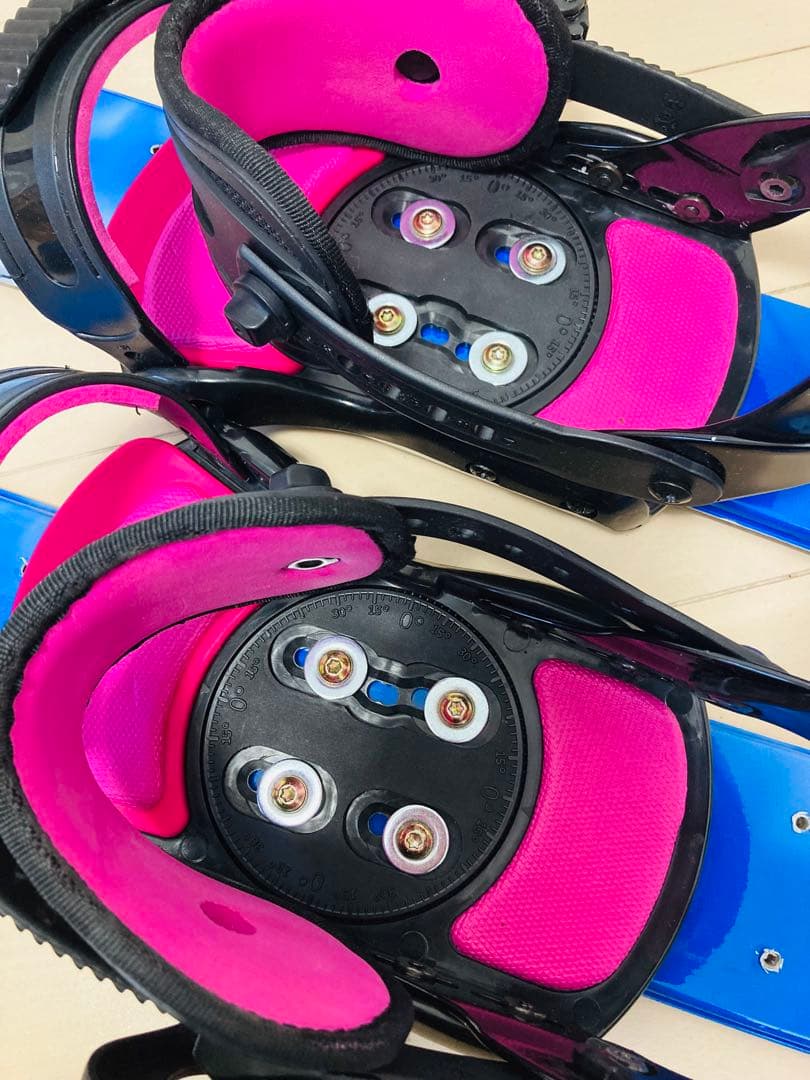 スキーボード　ショートスキー　ソフトブーツ対応スノーボードビンディング　24.5