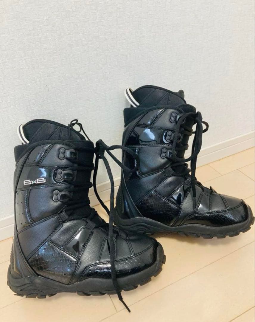 スキーボード　ショートスキー　ソフトブーツ対応スノーボードビンディング　24.5