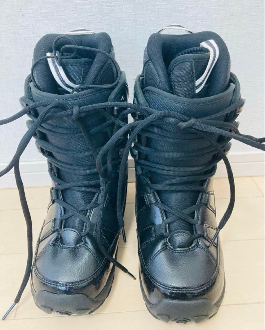 スキーボード　ショートスキー　ソフトブーツ対応スノーボードビンディング　24.5