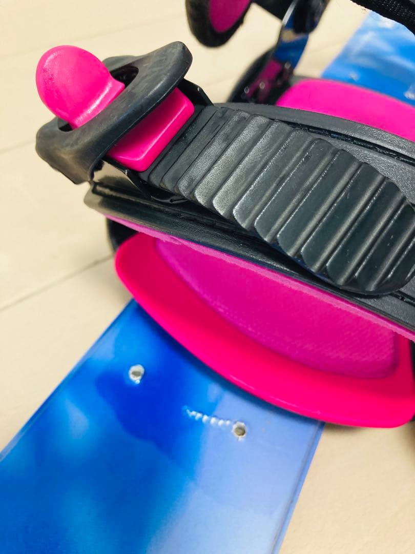 スキーボード　ショートスキー　ソフトブーツ対応スノーボードビンディング　24.5