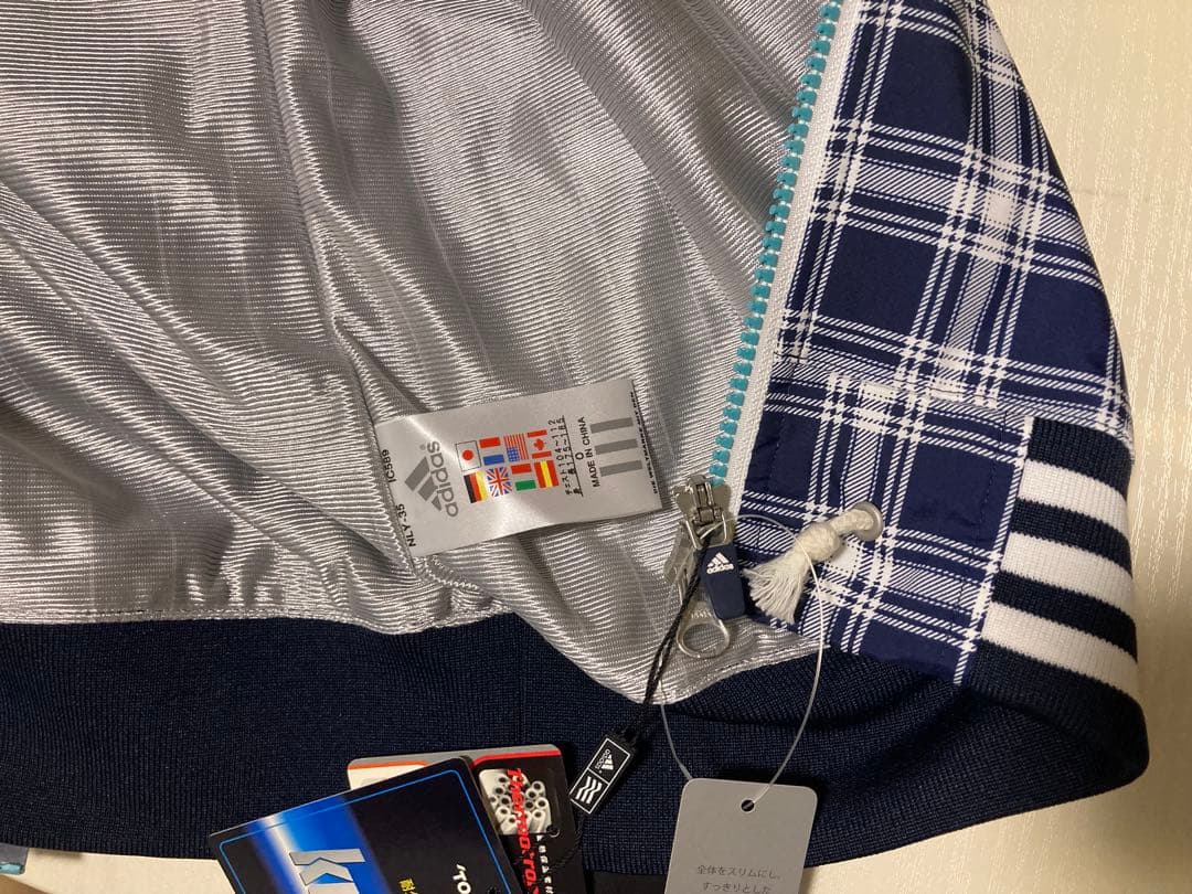 【タグ付き新品】adidas golf チェック柄フーデッドゴルフベスト