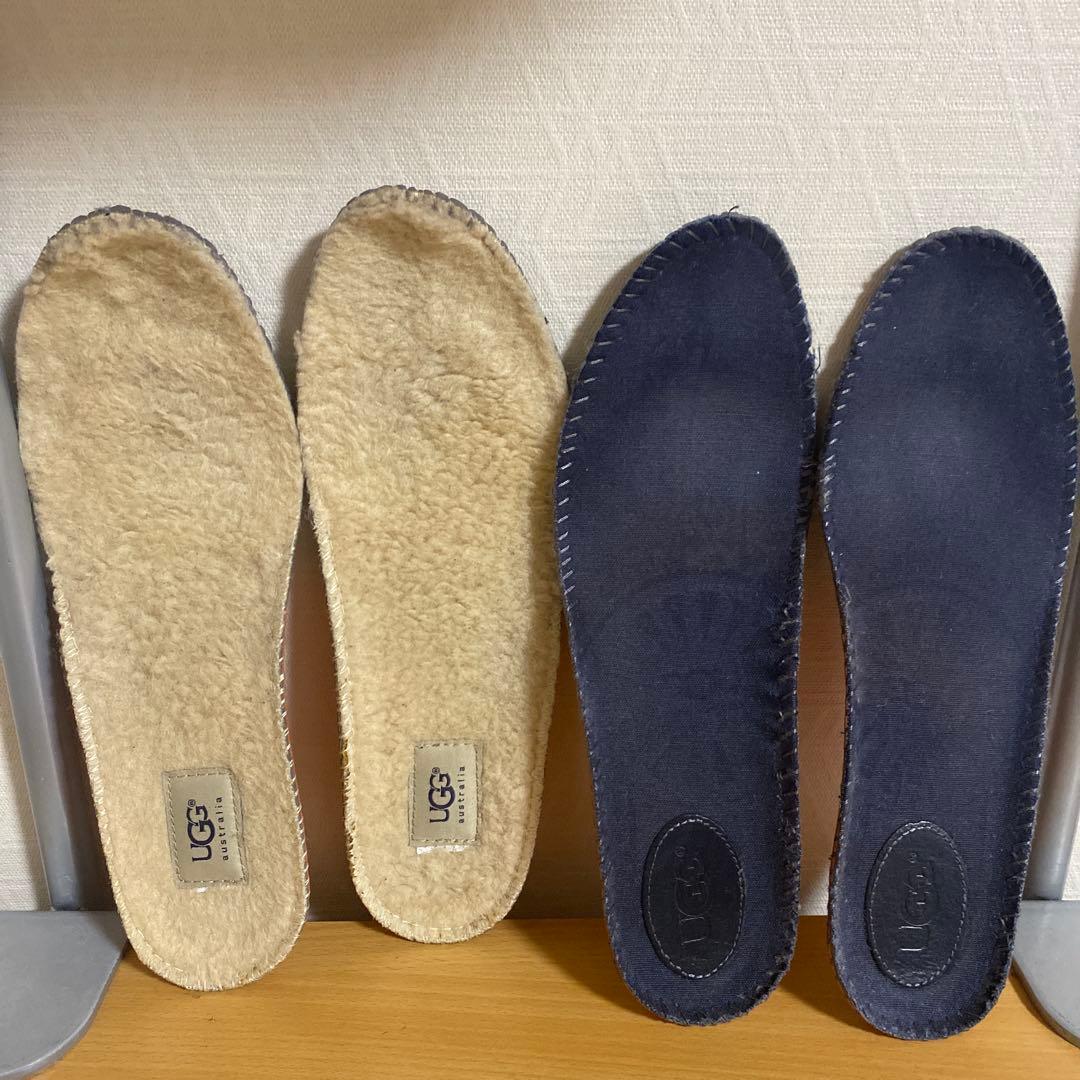 UGG レザーブーツ 28cm ジッパー付き