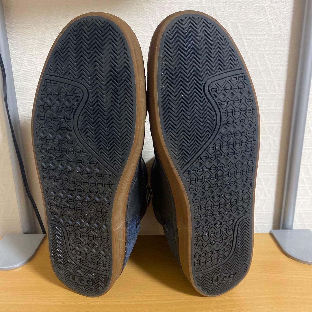 UGG レザーブーツ 28cm ジッパー付き