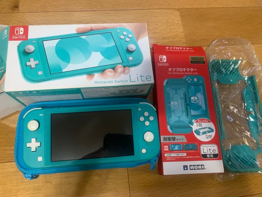 Nintendo Switch Lite 本体 タフプロテクター ケース3set