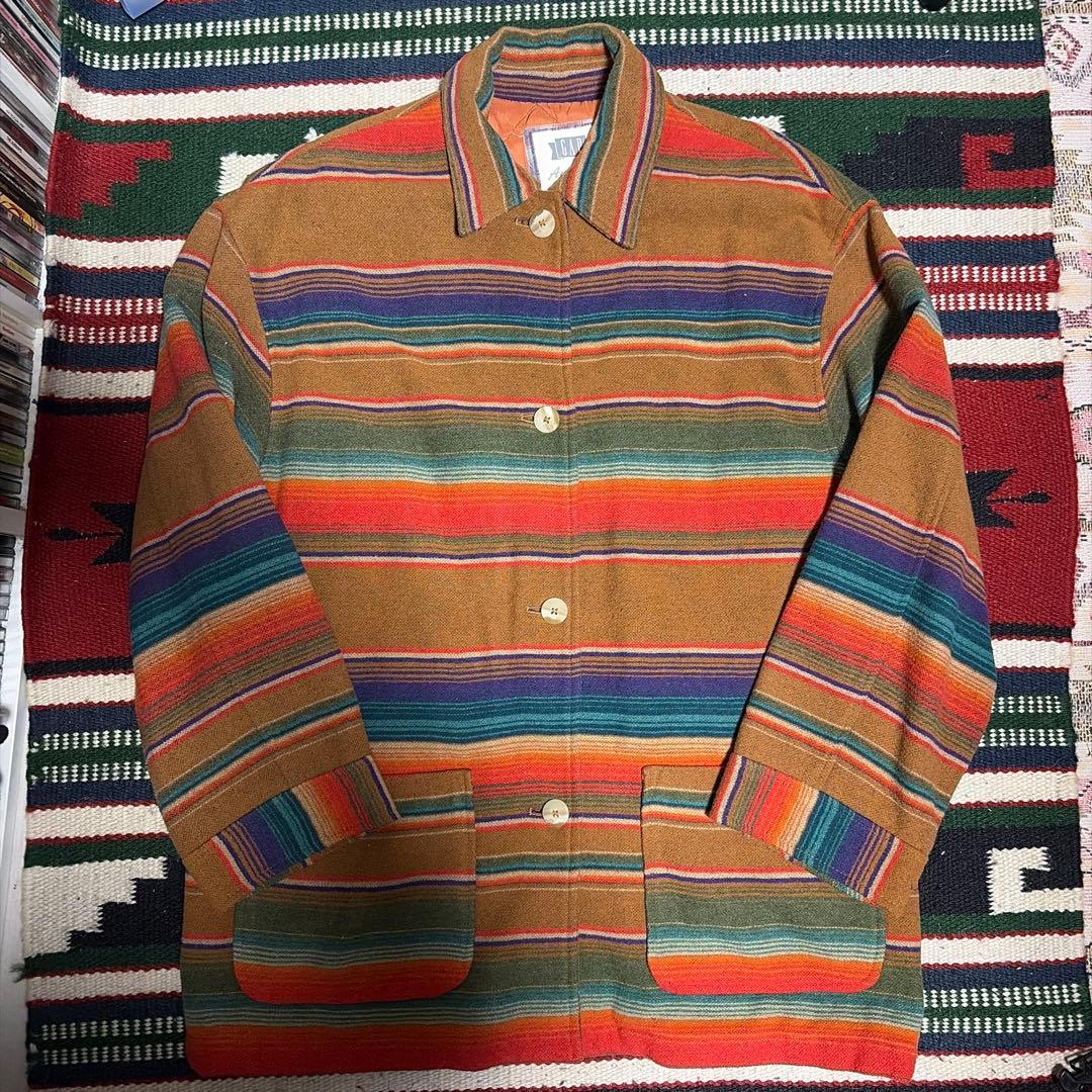 90s OLD GAP 名作ネイティブ柄 ラグジャケット