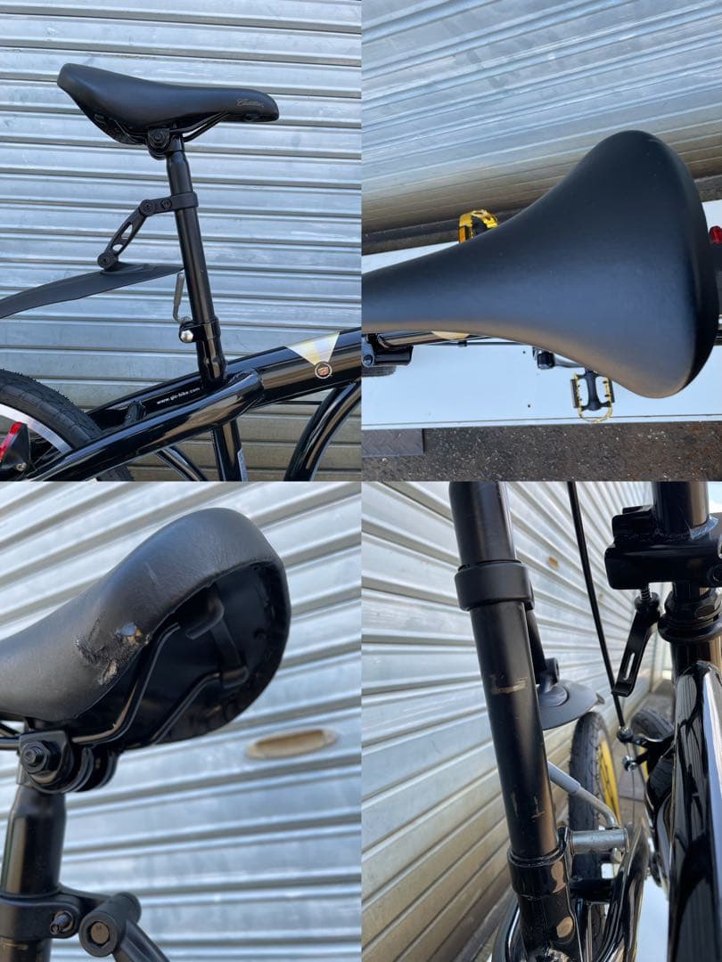 Caltierra 折りたたみ自転車 ブラック　20インチ