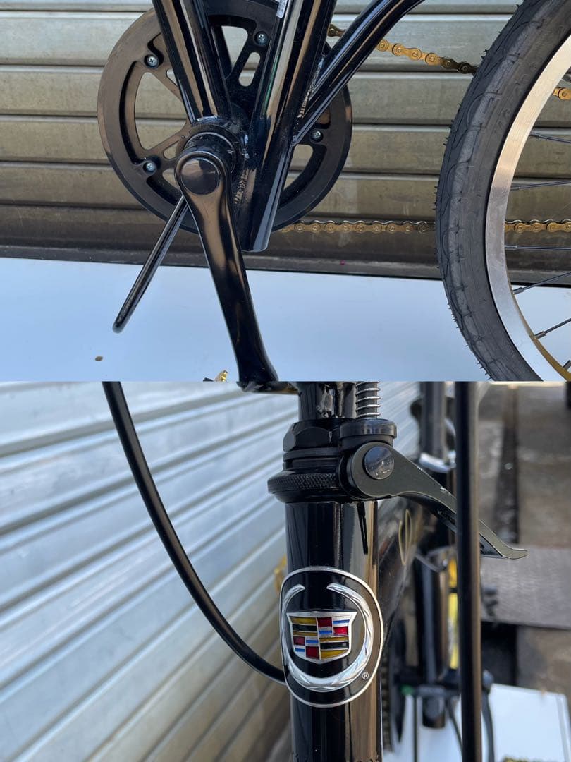 Caltierra 折りたたみ自転車 ブラック　20インチ